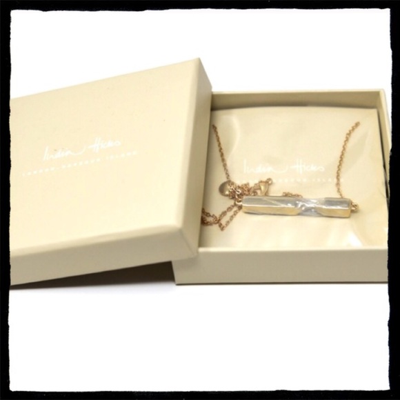 *NWT* - India Hicks Obelisk Gold Plated Necklace - Picture 6 of 6